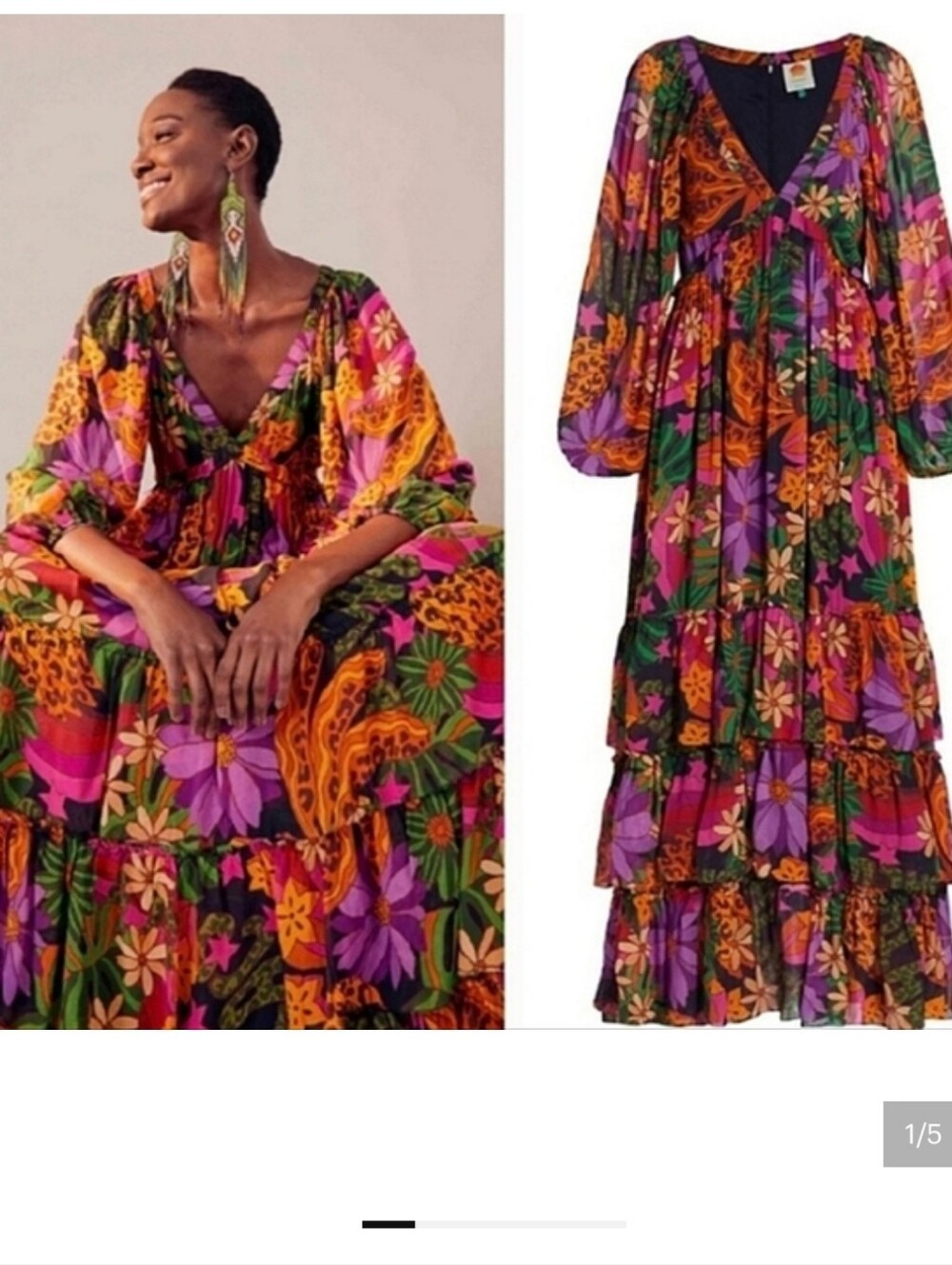 Farm Rio Star Fruit Maxidress